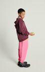 Kid's hoodie Doven, OVERDYED BURGUNDY, hi-res-model