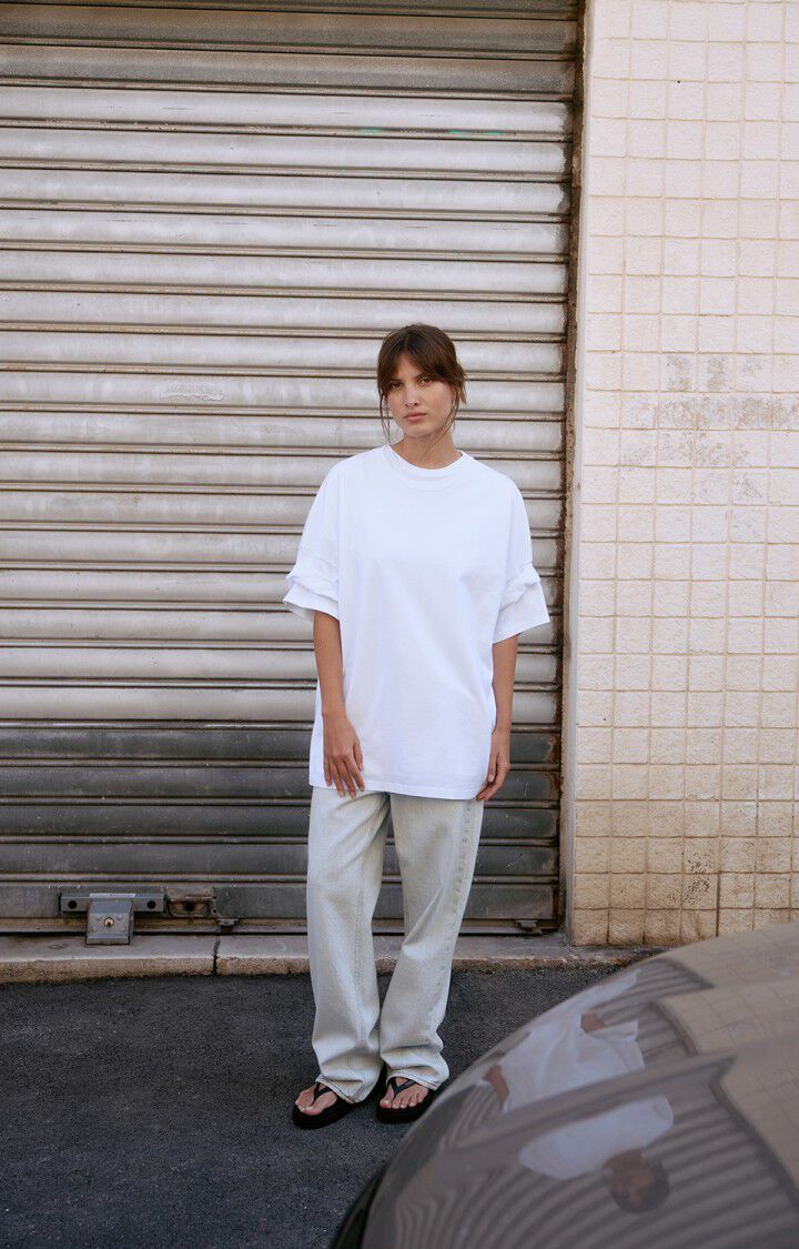 Unisex's t-shirt Fizvalley "Bonjour"