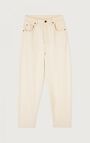 Women's big carrot jeans Tineborow, ECRU, hi-res