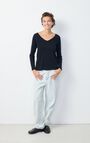 Women's t-shirt Sonoma, BLACK, hi-res-model