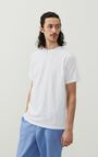 Unisex's t-shirt Fizvalley "Bonjour Malibu", WHITE, hi-res-model