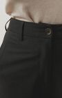 Women's trousers Kabird, MELANGE CHARCOAL, hi-res-model