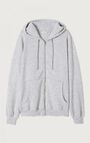 Men's sweatshirt Evona, MELANGE LIGHT GREY, hi-res