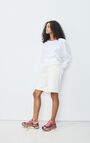 Women's shorts Jozastreet, OFF WHITE, hi-res-model