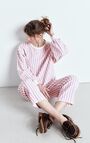 Women's sweatshirt Bobypark, LAVENDER STRIPES, hi-res-model