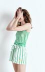 Women's tank top Massachusetts, GREEN STRIPES, hi-res-model