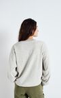 Women's hoodie Dytown, HEATHER GREY, hi-res-model