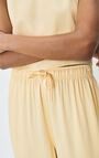 Women's trousers Unyl, BUTTER, hi-res-model