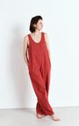 Women's jumpsuit Uzatown, RED, hi-res-model