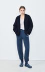 Women's cardigan East, MELANGE NAVY, hi-res-model