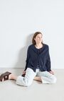 Women's cardigan Damsville, NAVY BLUE BLACK MELANGE, hi-res-model