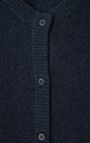 Women's cardigan Damsville, NAVY BLUE BLACK MELANGE, hi-res