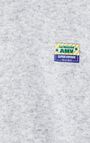 Kid's sweatshirt Evona, MELANGE LIGHT GREY, hi-res