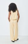 Women's trousers Unyl, BUTTER, hi-res-model