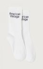 Kid's socks Clypsun, WHITE, hi-res