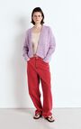 Women's balloon jeans Uzatown, RED, hi-res-model