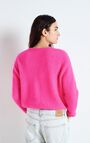Women's cardigan Vitow, NEON PINK MELANGE, hi-res-model