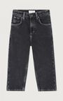 Kid's straight jeans Yopday, BLACK VINTAGE, hi-res