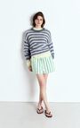 Women's jumper Nenybay, POLAR MELANGE STRIPED TORNADO MELANGE, hi-res-model