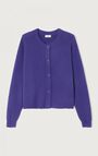 Women's cardigan Damsville, PURPLE MELANGE, hi-res