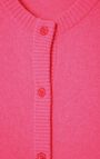 Women's cardigan Damsville, FLUO PINK, hi-res