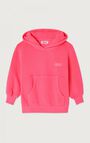 Kid's hoodie Izubird, FLUORESCENT HORTENSIA, hi-res