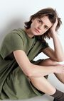 Women's dress Fazy, KHAKI VINTAGE, hi-res-model