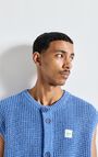 Men's cardigan Crashway, FJORD MELANGE, hi-res-model