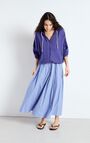 Women's hoodie Ypawood, MELANGE BLACKBERRY, hi-res-model