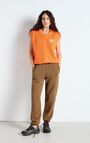 Women's cardigan Crashway, FLUO MELON, hi-res-model