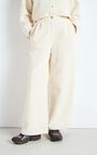 Women's trousers Afaz, ECRU, hi-res-model