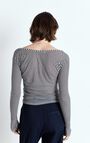 Women's t-shirt Massachusetts, NAVY STRIPES, hi-res-model