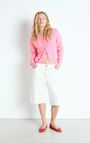 Women's cardigan Vitow, MELANGE ROSE, hi-res-model