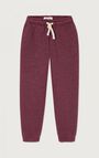 Kid's joggers Doven, OVERDYED BURGUNDY, hi-res
