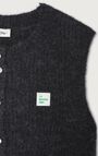 Women's cardigan East, MELANGE CHARCOAL, hi-res