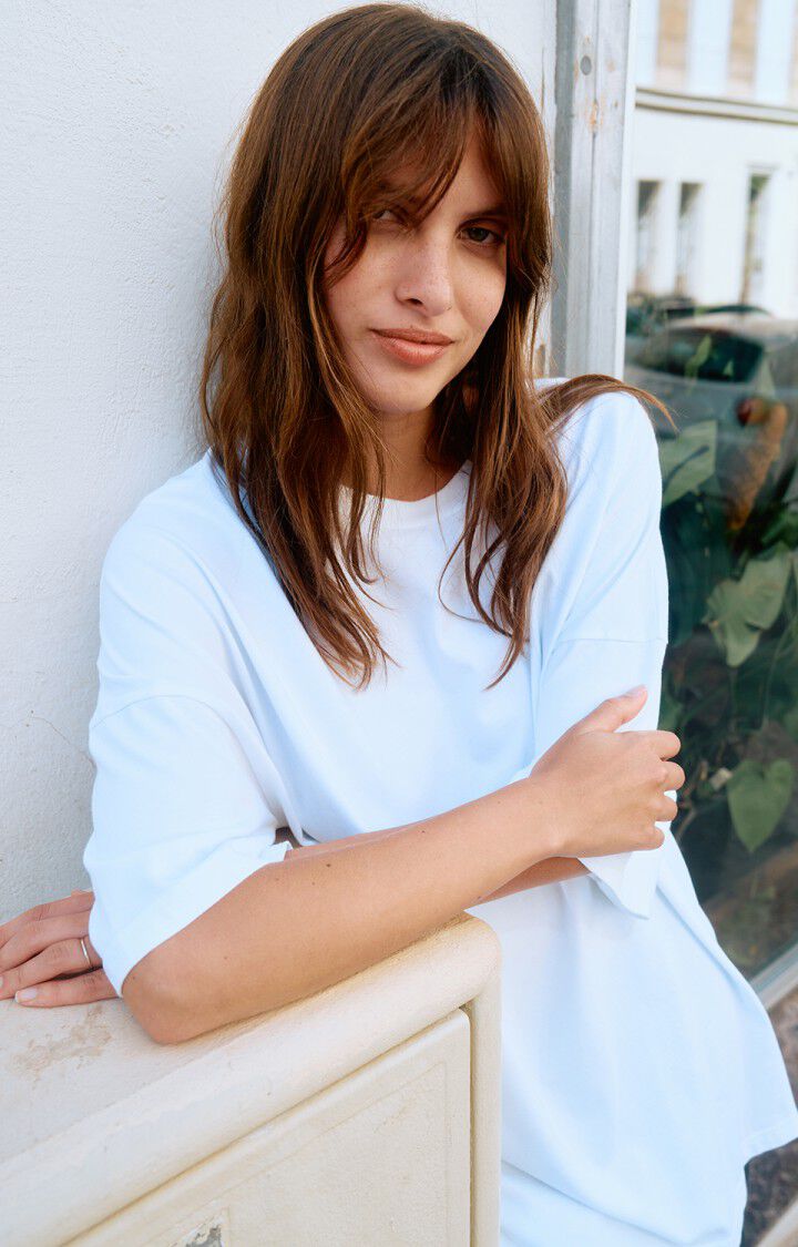 Unisex's t-shirt Fizvalley "Bonjour"