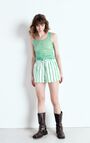 Women's tank top Massachusetts, GREEN STRIPES, hi-res-model