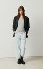 Women's blazer Kabird, MELANGE CHARCOAL, hi-res-model