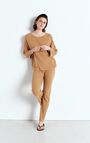 Women's joggers Yruki, CAMEL, hi-res-model