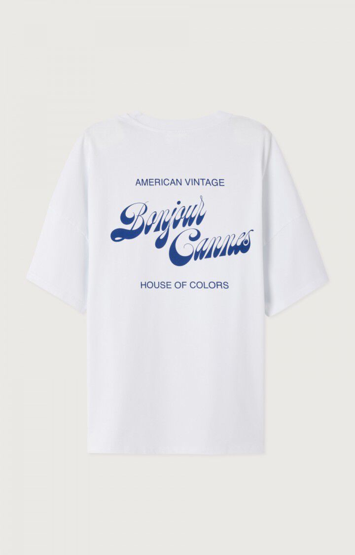 Unisex's t-shirt Fizvalley "Bonjour"