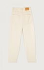 Women's big carrot jeans Tineborow, ECRU, hi-res