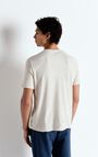 Men's t-shirt Devon, ECRU VINTAGE, hi-res-model
