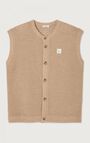 Men's cardigan Crashway, LINEN MELANGE, hi-res