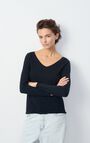 Women's t-shirt Sonoma, BLACK, hi-res-model