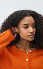 Women's cardigan Vitow, BRICK MELANGE, hi-res-model