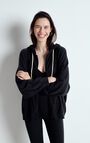 Women's hoodie Ypawood, CARBON MELANGE, hi-res-model