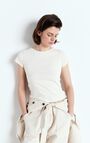 Women's t-shirt Jubyk, ECRU, hi-res-model