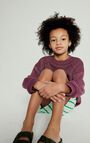 Kid's sweatshirt Doven, OVERDYED BURGUNDY, hi-res-model