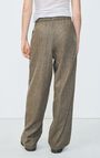 Women's trousers Dirow, TAUPE STRIPES, hi-res-model