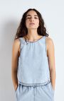 Women's top Paybou, BLUE SNOW, hi-res-model
